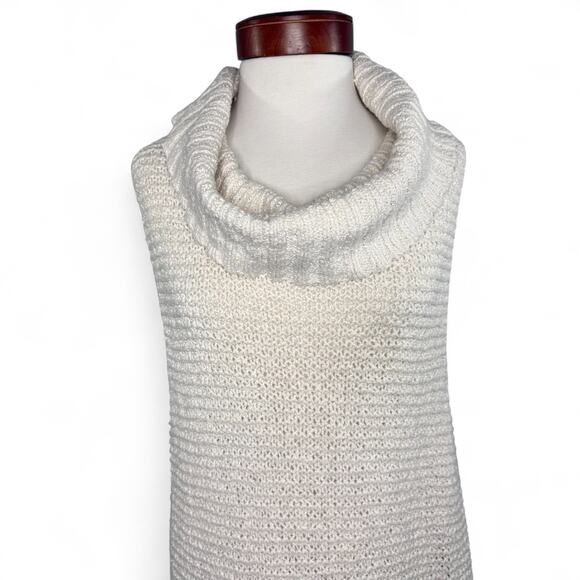 Free People Knit Sweater Tunic Dress S Boho Cozycore Minimalist Fall Layering - Picture 3 of 12